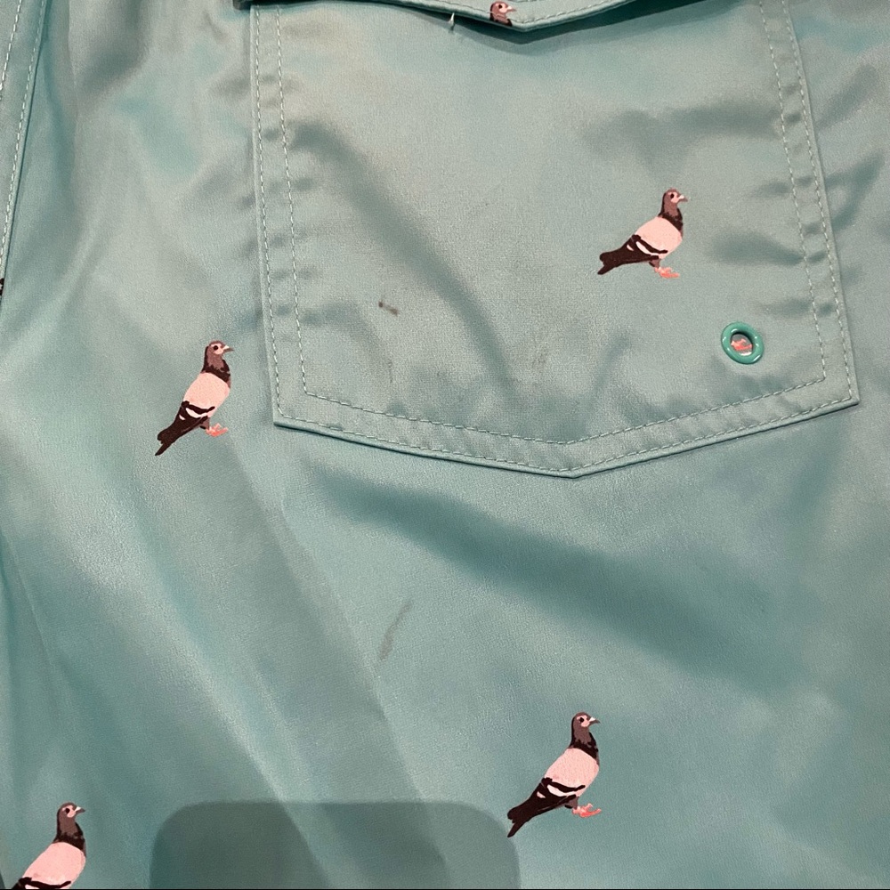 Staple Pigeon Teal Swim Trunks - Picture 3 of 4